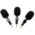 Mobile Phone Live Broadcast Microphone, Style: Pro 3.5 Straight Head 3-section Plug (Sponge Cover) - 3