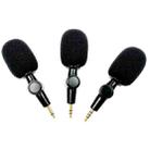 Mobile Phone Live Broadcast Microphone, Style: Pro 3.5 Straight Head 2-section Plug (Sponge Cover) - 3