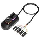 Desktop Computer External Switch Restart Button Computer Power Extension Cable, Color: Opaque - 1