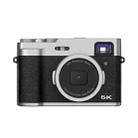 DC203 5K/30FPS 2.8-Inch Screen 16X Front And Rear Dual-Camera HD Digital Camera(Black) - 1