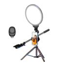 12.6 Inch Full-Screen Selfie Ring Light Tripod Set For Live Stream, Spec: 55cm Overhead Shot - 1