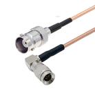 20cm CC4 Male Elbow To BNC Female Connector Cable RG179 Coaxial RF Wire - 1