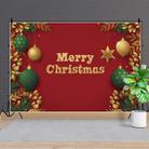 120x80cm Merry Christmas Candy Balloon Photography Background, Color: 12800210 - 1