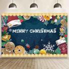 120x80cm Merry Christmas Candy Balloon Photography Background, Color: 12800256 - 1