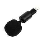 Mobile Phone Live Broadcast Microphone, Style: 8Pin Straight Head (Sponge Cover) - 1