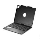 For iPad Pro 12.9 Inch 2022/2021/2020/2018 Tablet Bluetooth Touch Keyboard With Backlight 360 Degree Rotation(Black) - 2