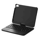 For iPad Mini 6 Tablet Bluetooth Keyboard With Backlight 360 Degree Rotation(Black) - 2