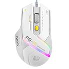 Inphic PG1 RGB Light Emitting Computer Gaming Wired Mouse(White) - 1