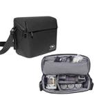 For DJI Mini 4K / Mini 2 SE / Mini 2 Portable Waterproof Shoulder Bag Messenger Bag(Black) - 1