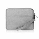 For 6-inch Amazon Kindle Paperwhite Voyage Canvas Liner Bag Shockproof Protective Sleeve(Light Gray) - 1