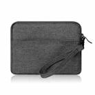 For 6-inch Amazon Kindle Paperwhite Voyage Canvas Liner Bag Shockproof Protective Sleeve(Deep Gray) - 1