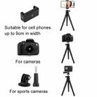 Octopus Fish Silicone Camera Tripod Desktop Folding Stand With Bluetooth Controller+Adapter+Phone Clip+Storage Bag+Screws - 3