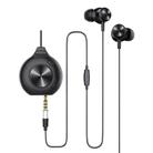 Bluedio LI PRO Cell Phone Wired In-Ear 3.5mm 7.1 Sound Card Gaming Computer Earphones(Black) - 1