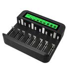 NC559 Eight-Slot LCD Multifunctional Battery Charger AA / AAA / C / D Charger - 1