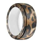 For Samsung Galaxy Ring / Oura Ring Silicone Elastic Printing Cover Scratch Resistant Case, Size: S(Leopard Print) - 1