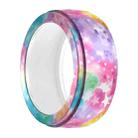 For Samsung Galaxy Ring / Oura Ring Silicone Elastic Printing Cover Scratch Resistant Case, Size: S(Starry Sky) - 1