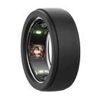 For Samsung Galaxy Ring / Oura Ring Silicone Solid Color Cover Scratch Resistant Case, Size: S(Black) - 1