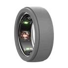 For Samsung Galaxy Ring / Oura Ring Silicone Solid Color Cover Scratch Resistant Case, Size: S(Dark Gray) - 1