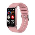 Uric Acid Blood Lipid Noninvasive Blood Sugar Heart Rate Oxygen Temperature Monitoring Smart Healthy Sports Bracelet(Pink) - 1