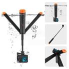 TELESIN 61cm Underwater Buoyancy Bar Retractable Selfie Stick Tripod For GoPro Insta360 DJI OSMO Action Camera - 1