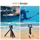 TELESIN 61cm Underwater Buoyancy Bar Retractable Selfie Stick Tripod For GoPro Insta360 DJI OSMO Action Camera - 5