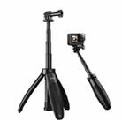 TELESIN Mini Selfie Stick Quick Release Tripod 15-40cm Adjustable Bracket For Sports Camera - 1