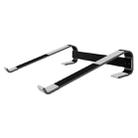 Aluminum Alloy Desktop Laptop Stand(Black) - 1