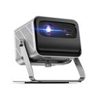 TOUMEI X6 4K HD Home Theater Office Teaching Microphone Karaoke Projector GTV Google Systems(EU Plug) - 1