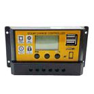 10A 12V/24V Simple Solar Controller Light Time Control Solar Panel Regulator Controller With USB - 1