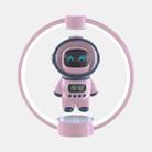 Magnetic Levitation Astronaut Intelligent Voice Bluetooth Speaker(Pink) - 1