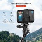 For GoPro HERO13 Black aMagisn Metal Magnetic Quick Release Base Dual Interface Adapter - 3