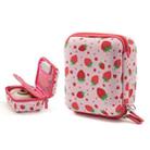 Cwatcun D156 Large Portable Storage Bag Small Microslice Hard Shell Camera Bag(Strawberry Pink) - 1