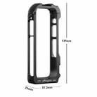 For Insta360 X4 aMagisn Quick-release Plastic Rabbit Cage Expansion Frame - 4