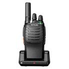 RETEVIS H777 16 Channels Compact Portable Handheld Walkie Talkie With Charging Base, Style: PMR - 1