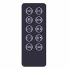 For BOSE SD10 Bluetooth Speaker Remote Control Replacement Parts(Black) - 1