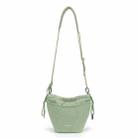 Cwatcun D159 Cloud Drawstring Camera Bag Shoulder Crossbody Photo Bag(Light Green) - 1