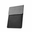 5 In 1 Laptop Sleeve With Wireless Charging Mouse Pad Desk Mat For 12-14 Inch Laptops(Black) - 1