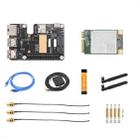 Waveshare For Raspberry Pi 5 PCIe to MiniPCIe / Gigabit Ethernet / USB 3.2 Gen1 HAT, Spec: EG25-G - 1