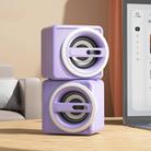 K1 Mini Desktop Computer Wired Speakers USB Subwoofer Speaker, Color: Light Edition Purple - 1