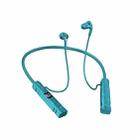 M226 Neck-Hanging In-Ear Pentatone Wired Sports Digital Display Bluetooth Earphone(Green) - 1