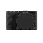 For Canon PowerShot V1 Camera Protective Silicone Case(Black) - 1