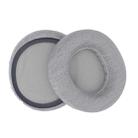 1pair For SteelSeries Arctis Nova 3 / 5 / 7 / Pro Wired Headphone Sponge Cover, Color: Gray Net - 2