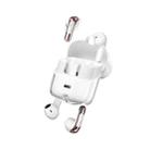 J17 In-Ear Bilateral Stereo Couple Wireless Bluetooth Earphone(White) - 1