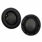 1pair For Anker Soundcore Space One S1 Headphone Leather Sponge Cover(Black) - 1