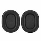 1pair Headphone Leather Sponge Cover For CORSAIR HS55 / HS55 PRO / HS65(Black) - 1