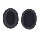 1pair For Razer Opus X Headphone Replacement Sponge Cover Ear Pad Accessories(Black Leather) - 1