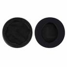 1pair For Alienware AW310H / AW510H Ice Gel Headphone Leather Cover Sponge Cover Earmuffs(Black) - 1