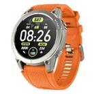 Outdoor Sports Smart Watch 1.43 Inch Ultra HD AMOLED Screen Bluetooth Talking Watch(Orange) - 1