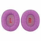 1pair For JBL JR460NC Headphone Leather Sponge Cover Earmuffs(Purple) - 1