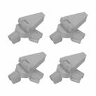 For DJI Neo CQT Booster Landing Gear Folding Small Stand(Gray) - 1